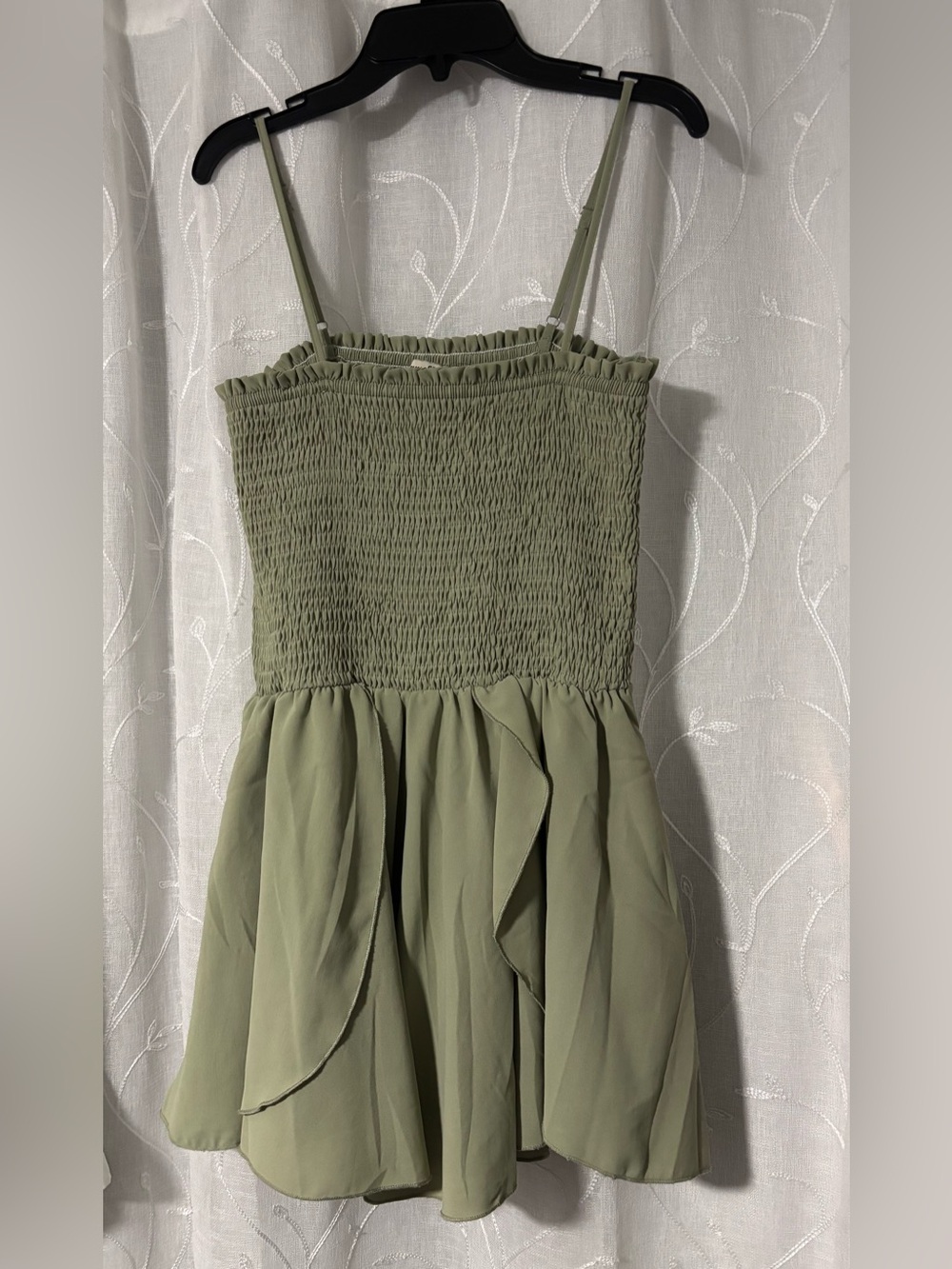 Green Romper in Sage Green